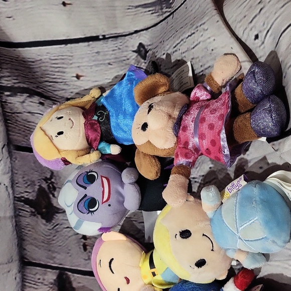 Disney Mini Collectible Plush Toys Assorted Lot Of 10 - Picture 4 of 4